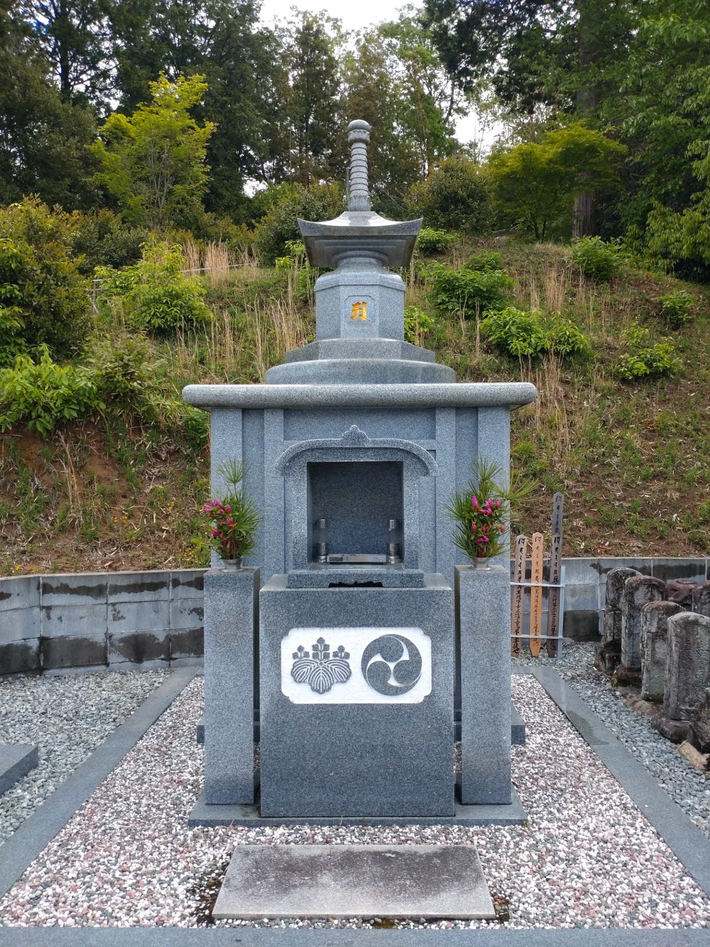 永代供養塔墓の様子